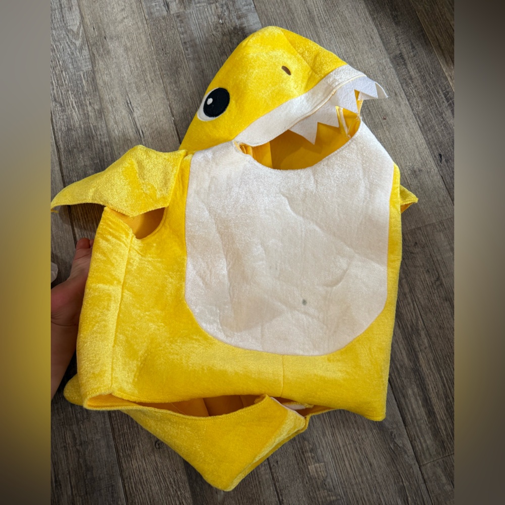 Yellow Shark Costume for Kids baby shark pinkfong
